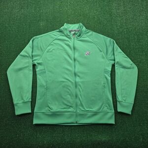 Dallas Stars Track Jacket Mens XL/Large Green Full Zip‎ Levelwear NHL Hockey